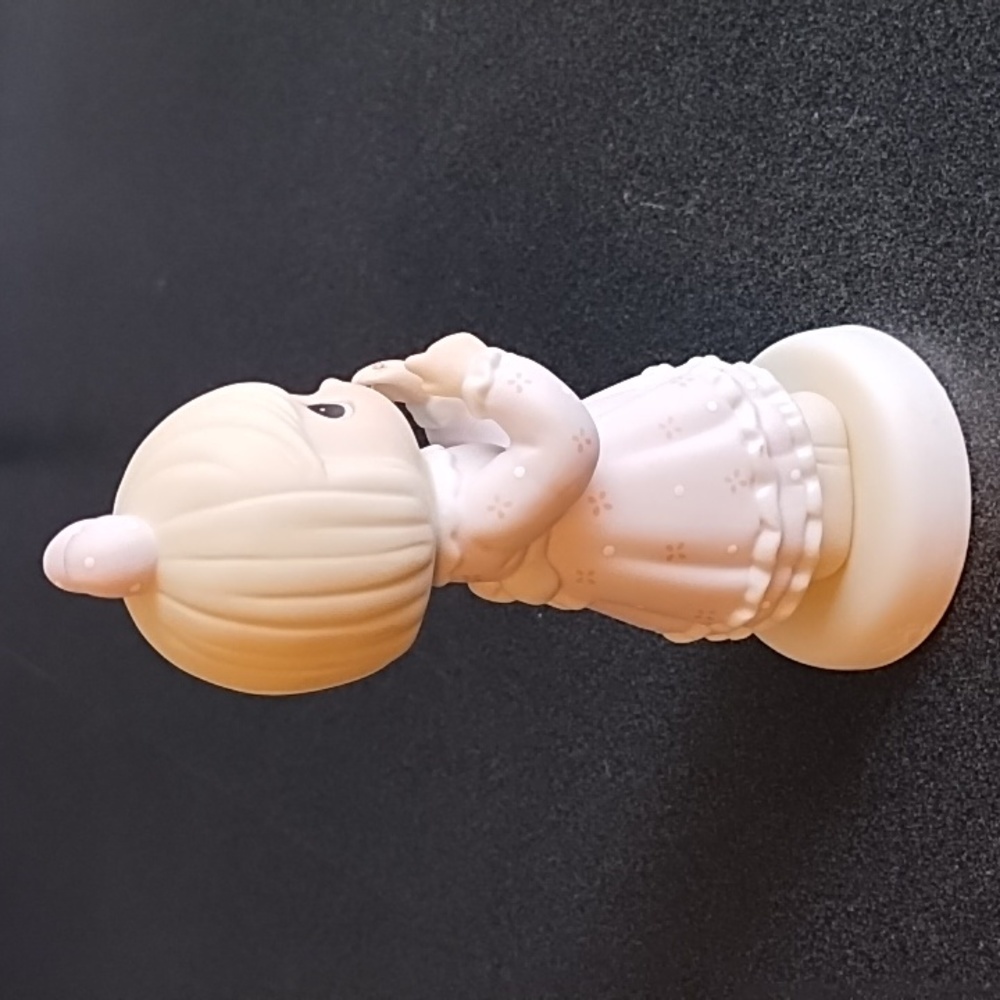 Precious Moments "Say I Do" and "I Still Do" Porcelain Figurines - Picture 10 of 11